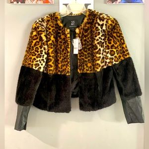 NY&CO leather jacket